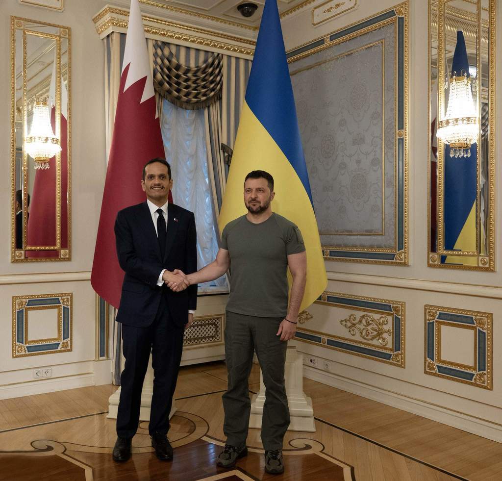 Premijer Katara se susreo sa Zelenskim: Doha će pružiti 100 miliona dolara pomoći Ukrajini